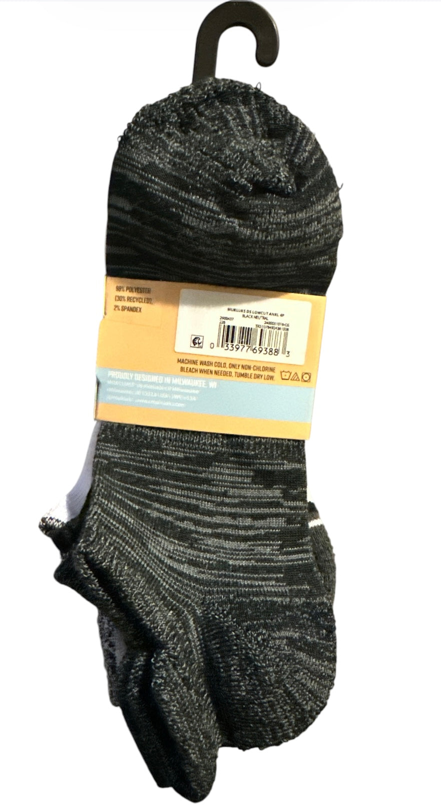 MUK LUKS Women's 4-Pack Dream Step Low-Cut Ankle Socks
