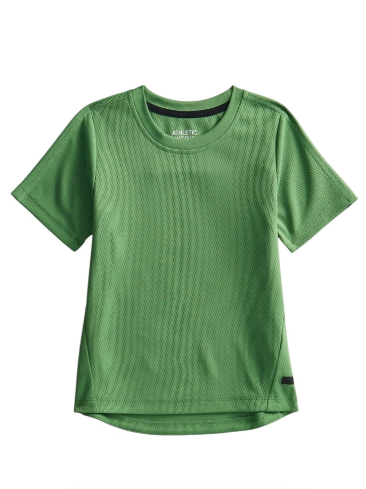 Textured Performance Tee for Boys from Athletic Works