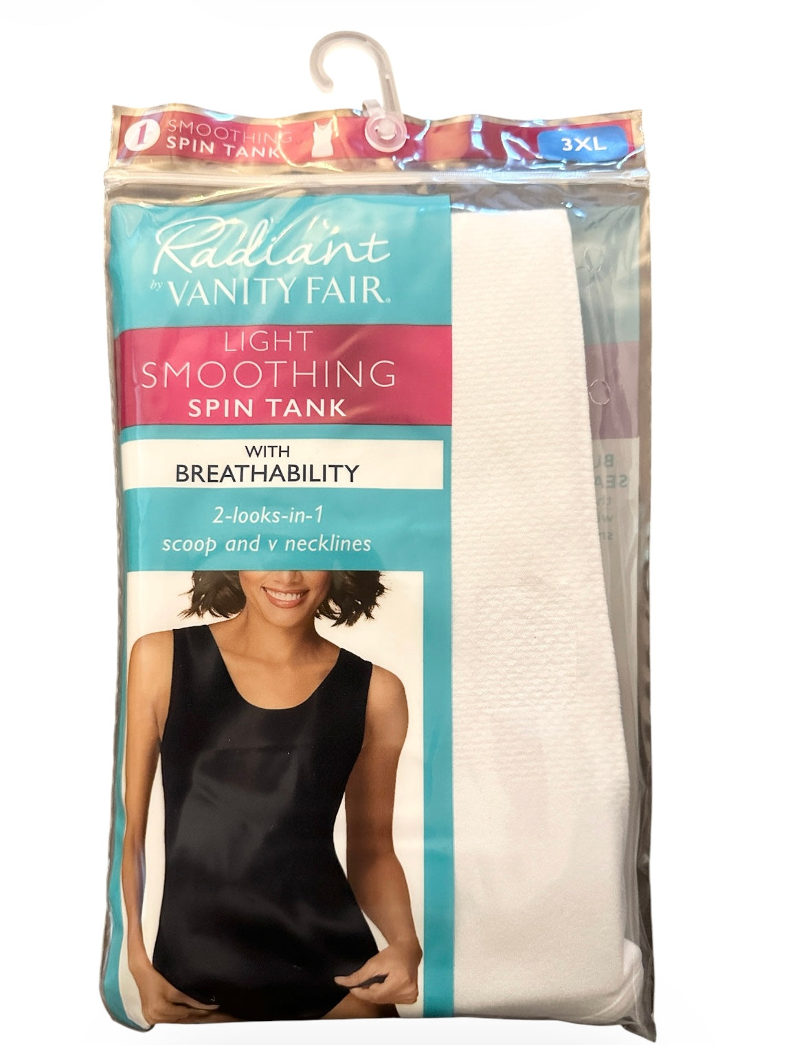 Women's Seamless Reversible Spin Tank from Vanity Fair Radiant