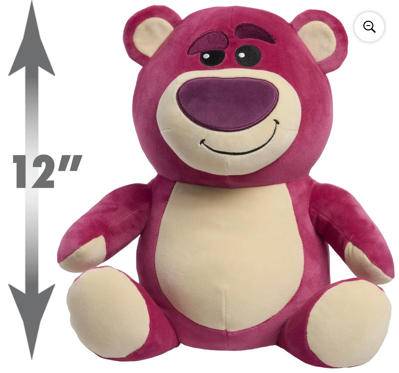 Disney and Pixar Lotso Weighted Plush – 11.5” Stuffed Animal