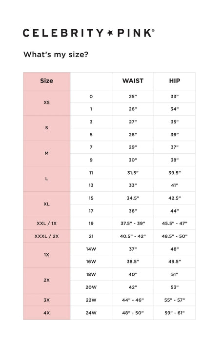 Celebrity Pink Women's and Women's Plus Baggy Wide Leg Jeans
