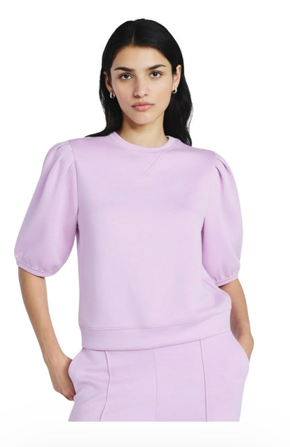 Scubaknit Pleated Sleeve Top for Women and Women’s Plus from Scoop