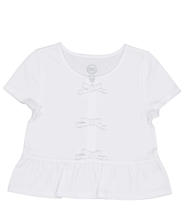 Wonder Nation Bow Front Top