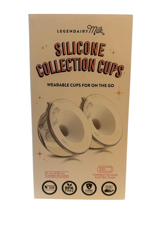 Legendairy Milk Silicone Collection Cups – 24 mm & 28 mm Breast Shields