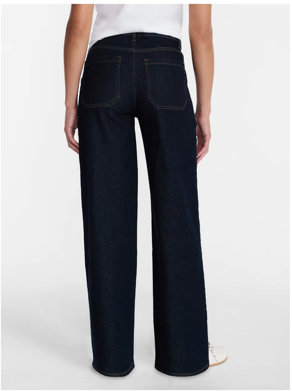 Time and Tru Women's Wide Leg Utility Trousers, 31" Inseam