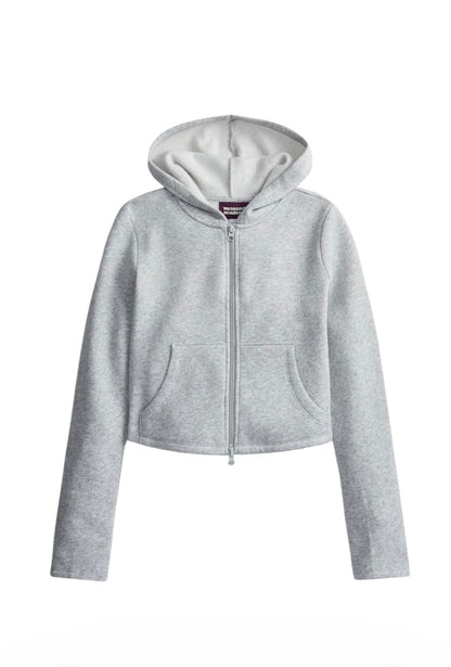 Girl’s Cropped Zip Up Hoodie from Weekend Academy