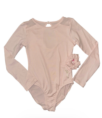 Justice Long Sleeve Gymnastics and Dance Leotard for Girls