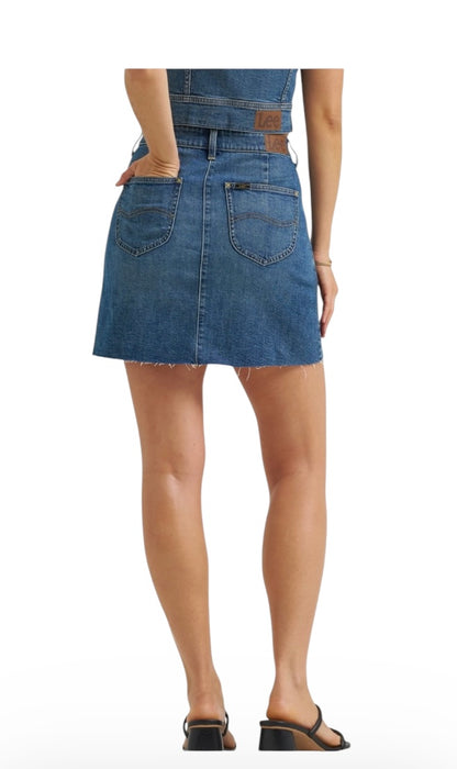 Lee® Women's Heritage Pleated Denim Skirt