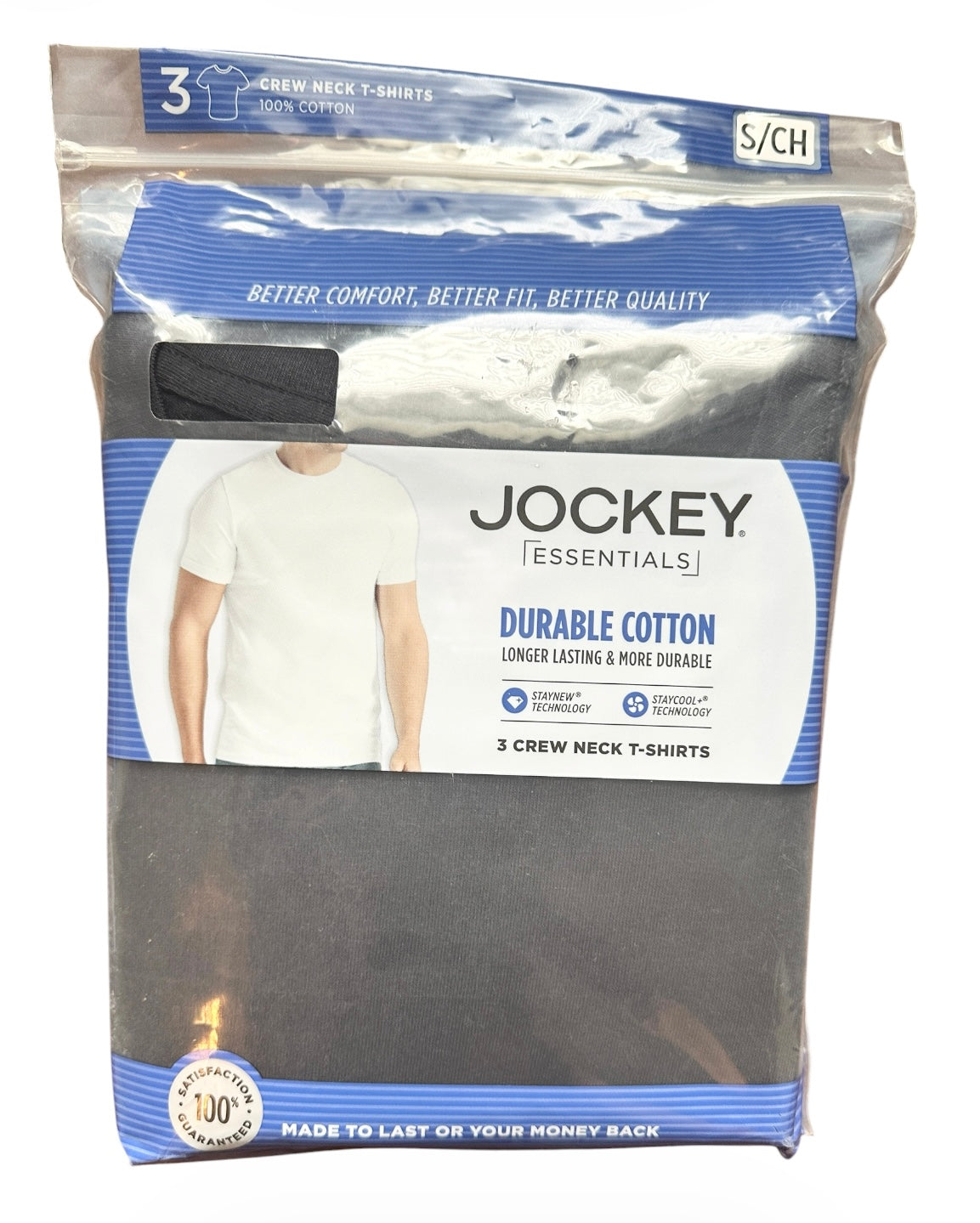 The Jockey® Essentials Durable Cotton Crew Neck T-Shirt