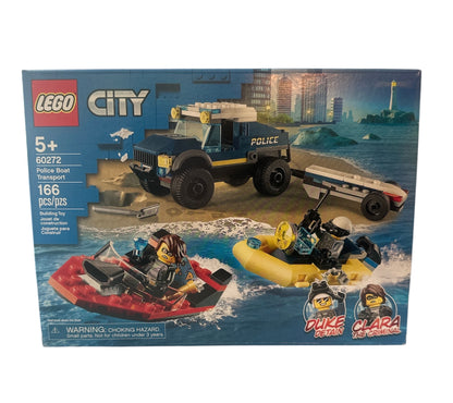 LEGO City Police Boat Transport 60272