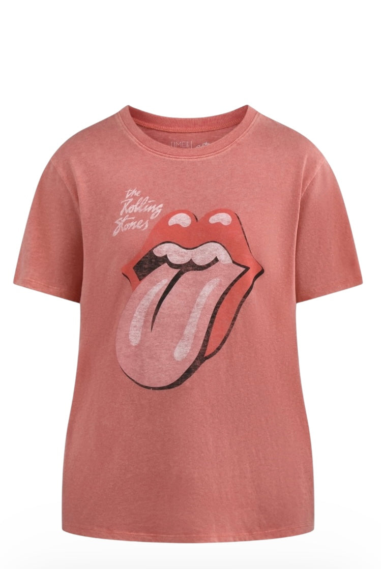 Women's Rolling Stones Graphic Tee from Time and Tru