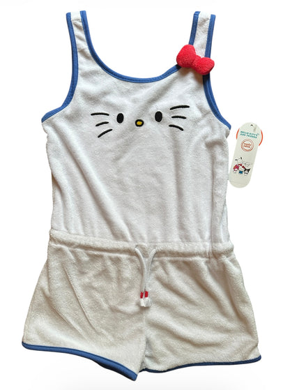 Girls’ Wonder Nation Hello Kitty Character Romper M(8)