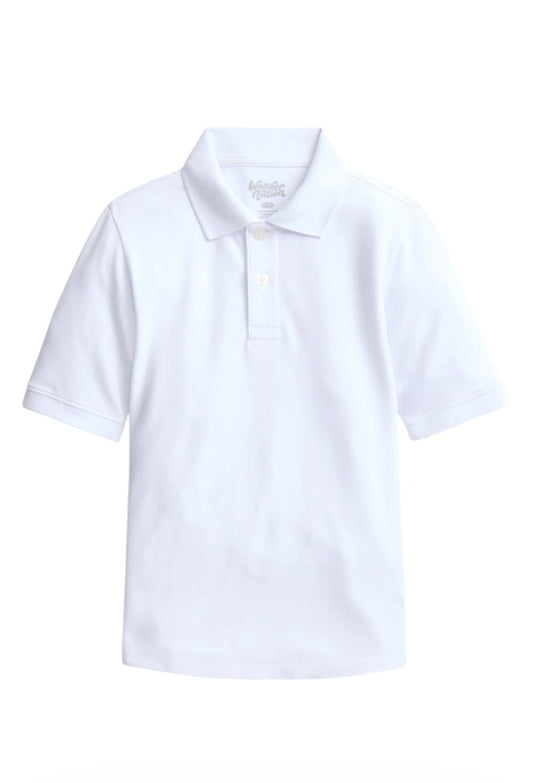 Boys’ School Uniform Pique Polo Shirt from Wonder Nation