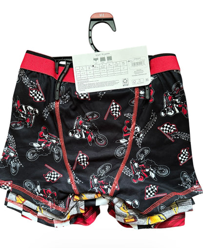 Wonder Nation Boys Boxer Briefs, 4 pack