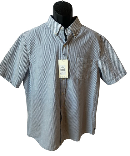 Chaps Men’s Short Sleeve Seersucker Woven Shirt