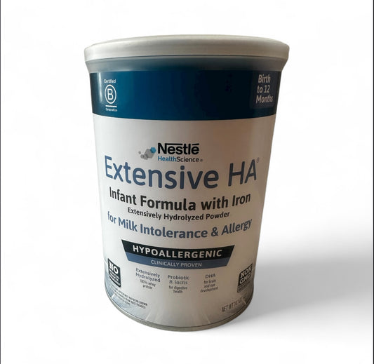Extensive HA® Hypoallergenic Infant Formula with Iron, DHA & Probiotic – 14.1 oz