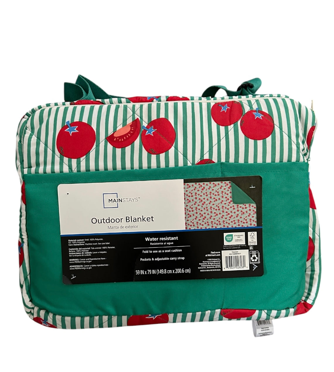 Mainstays Outdoor Blanket 59inx79in