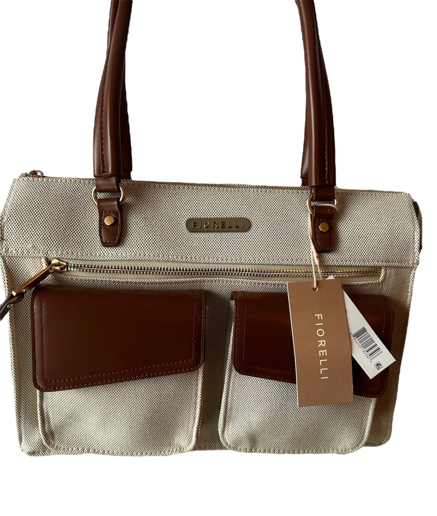 Vanessa Fiorelli Women’s Satchel – Natural