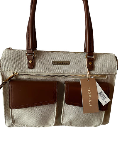 Vanessa Fiorelli Women’s Satchel – Natural