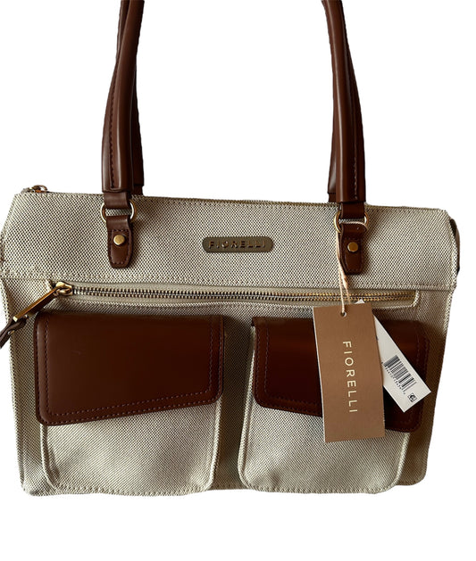 Vanessa Fiorelli Women’s Satchel – Natural