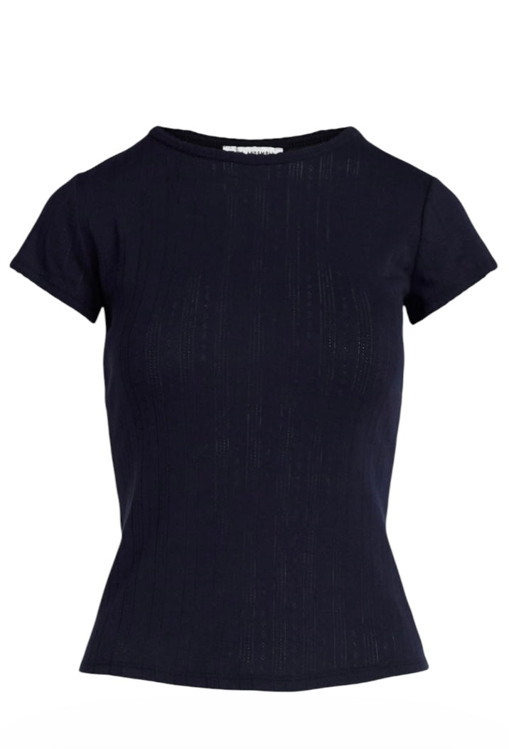 Pointelle Mini Tee for Women from Free Assembly