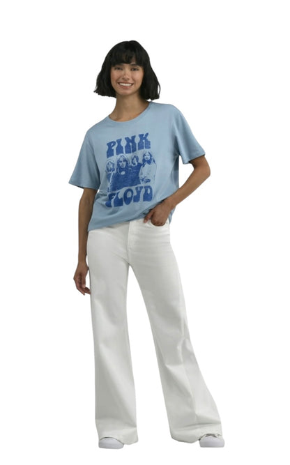 Women's Pink Floyd Graphic Tee from Time and Tru