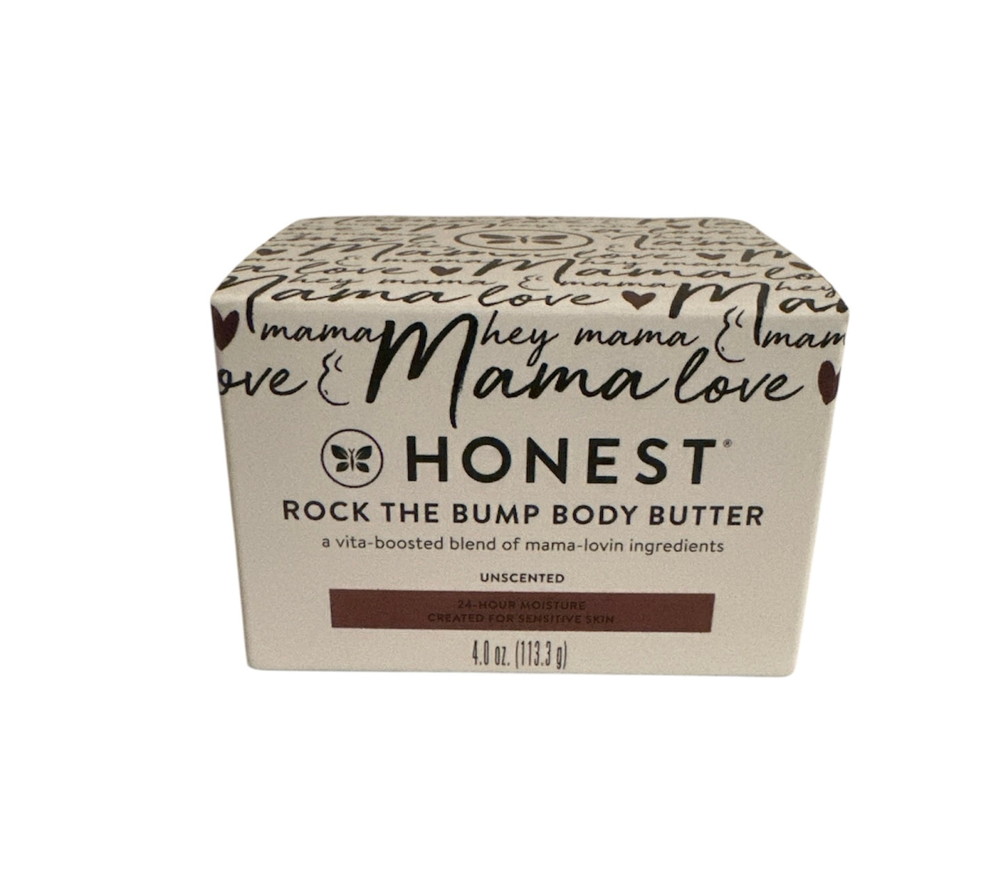 Honest Company Rock The Bump Body Butter – Unscented (4 oz)