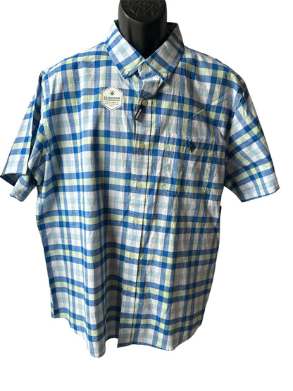 U.S. Polo Assn. Men's Short Sleeve Buttondown Shirts
