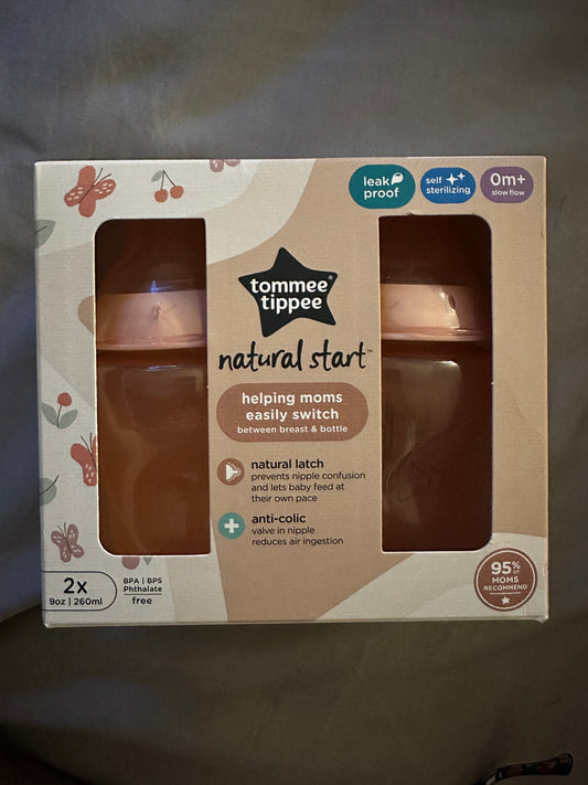 Tommee Tippee Advanced Anti‑Colic Baby Bottle – 9 oz