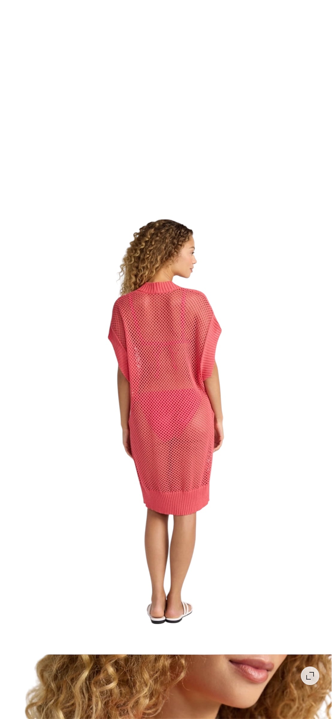 Open Front Crochet Ruana for Women from Time and Tru