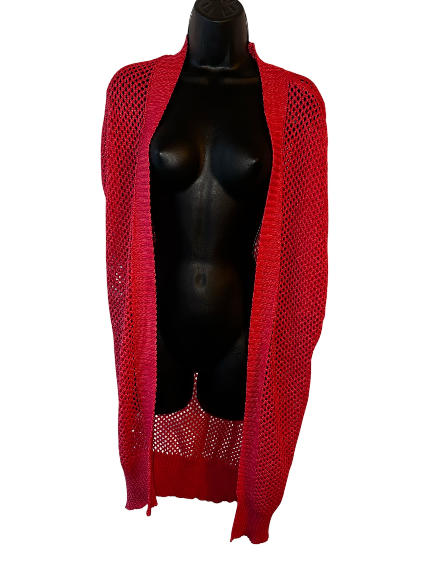 Open Front Crochet Ruana for Women from Time and Tru
