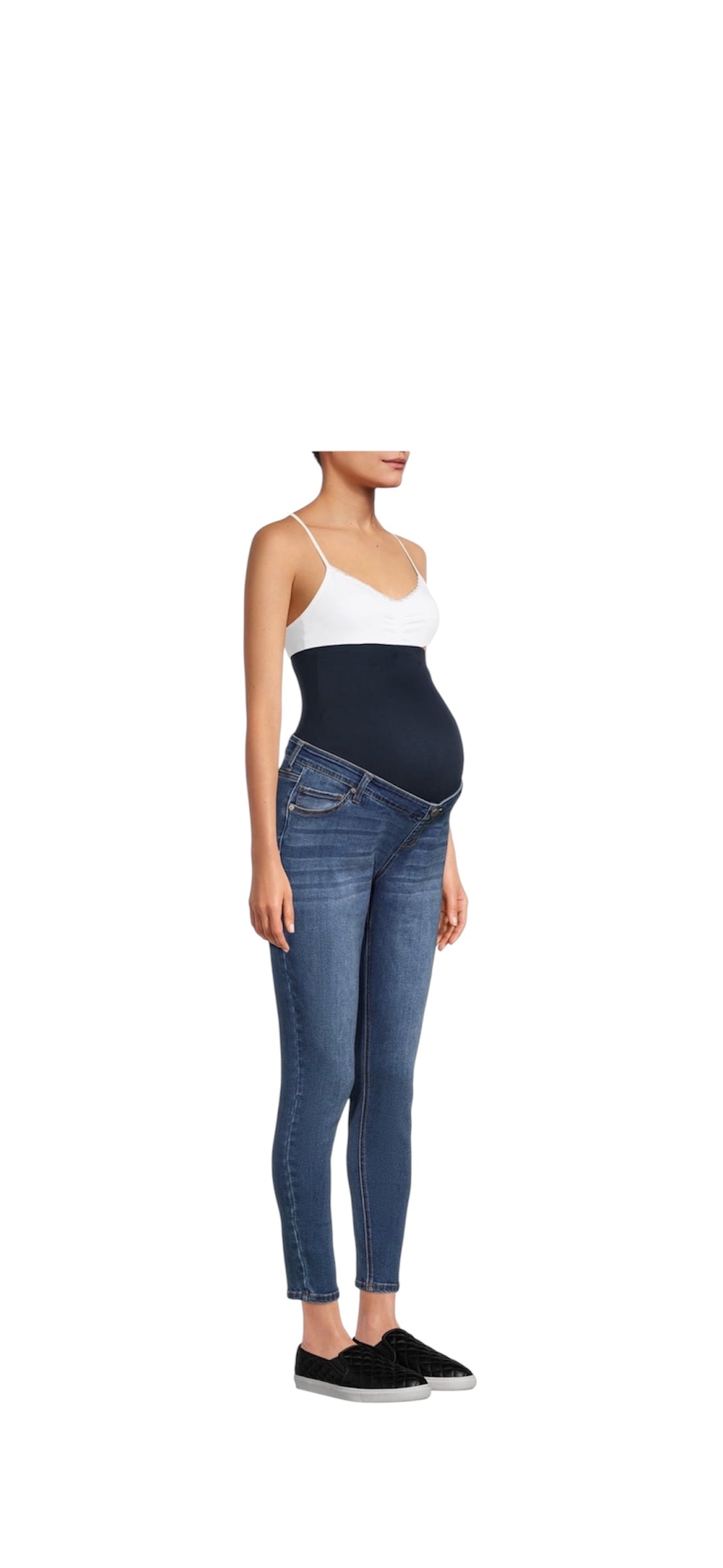 Maternity Skinny Jeans for Women from Time and Tru