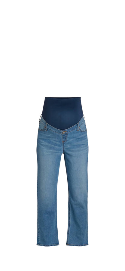 Women's Maternity Straight Leg Jeans from Time and Tru