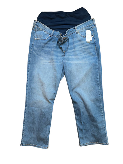 Women's Maternity Straight Leg Jeans from Time and Tru
