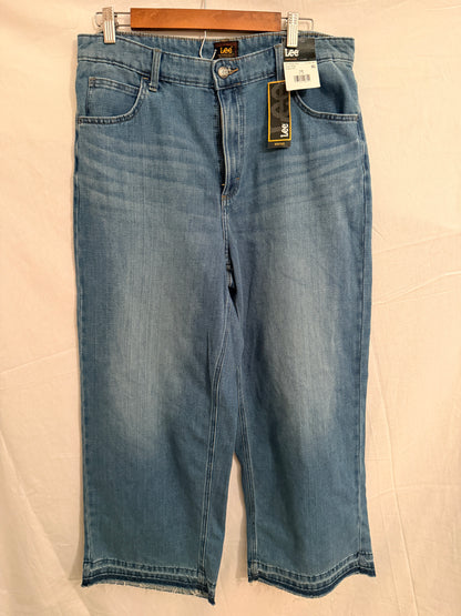 The Lee® Women's Heritage Wide Leg Crop Jeans