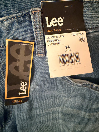 The Lee® Women's Heritage Wide Leg Crop Jeans
