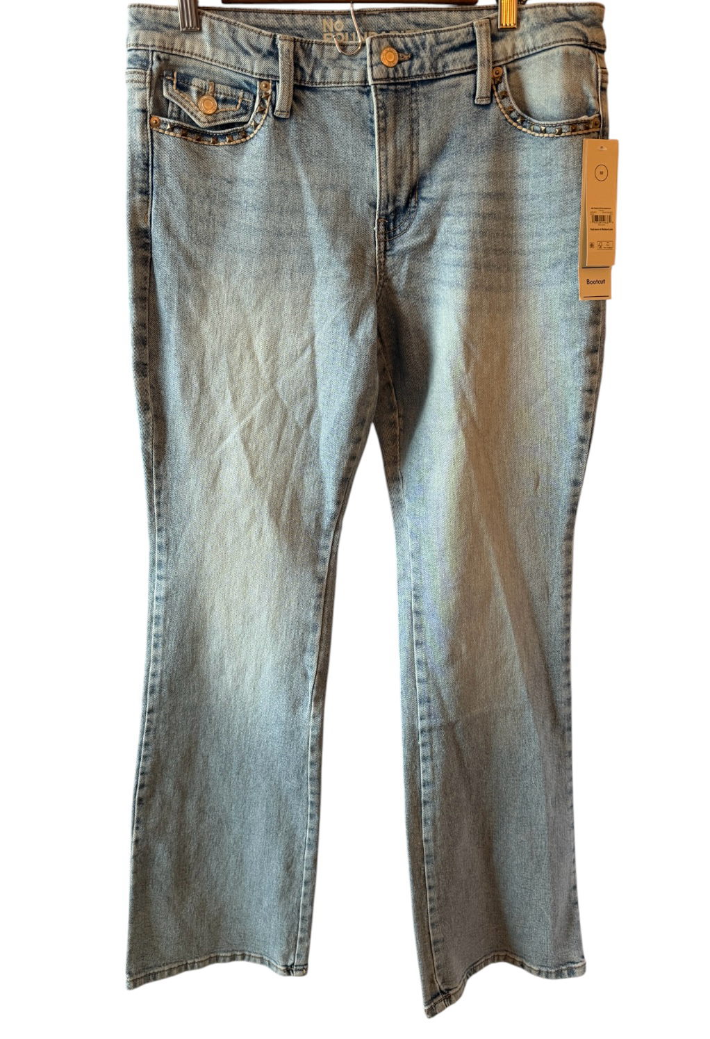 Extended Tab Bootcut Jeans for Women from No Boundaries