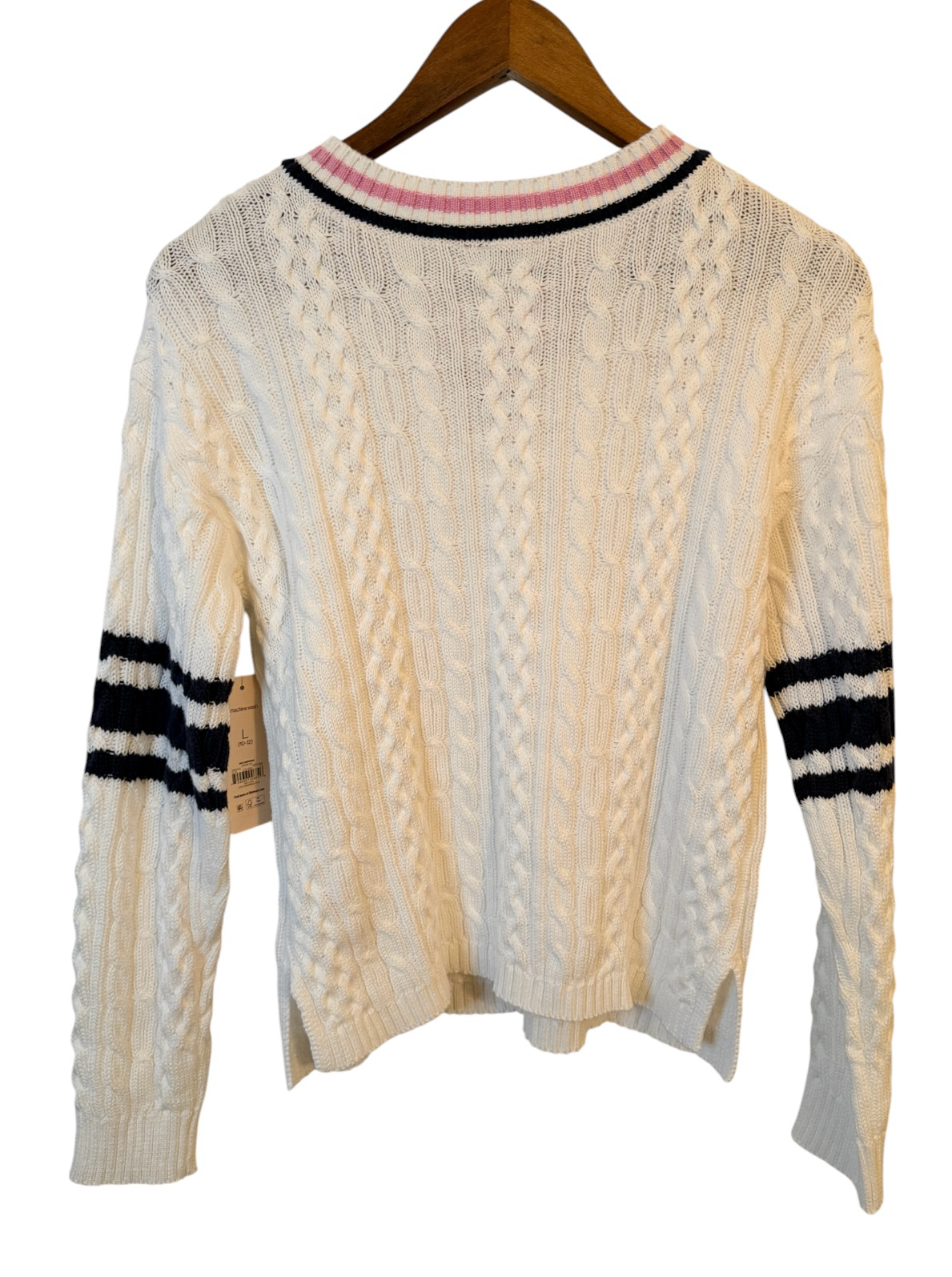 Girl’s Varsity Pullover Sweater from Weekend Academy