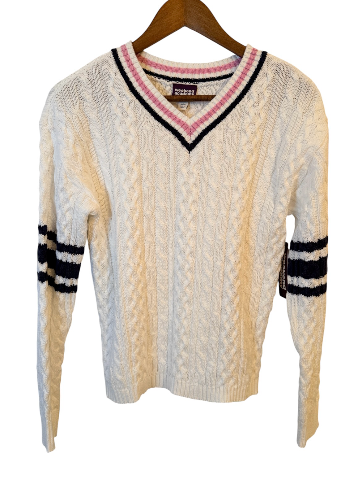 Girl’s Varsity Pullover Sweater from Weekend Academy