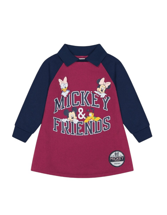 Minnie Mouse Toddler Girls Fleece Dress