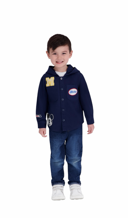 Toddler Boy Mickey Mouse Shacket