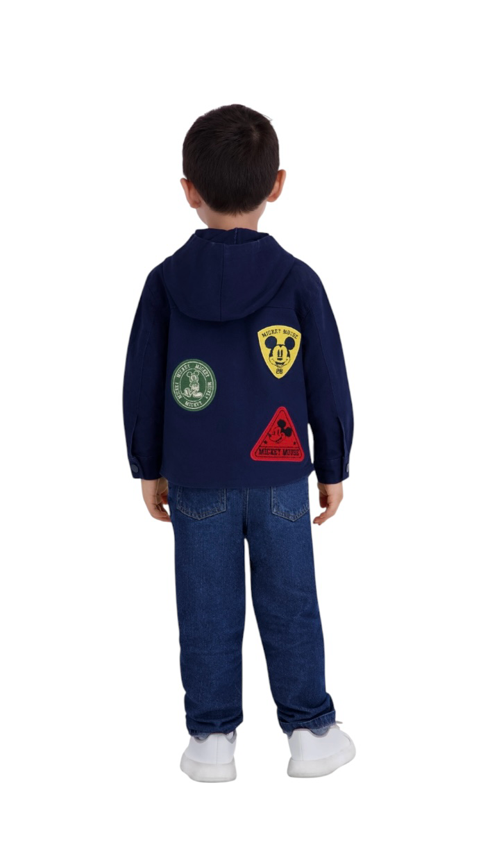 Toddler Boy Mickey Mouse Shacket
