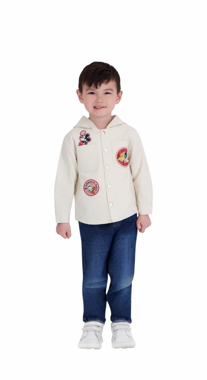 Toddler Boy Mickey Mouse Shacket