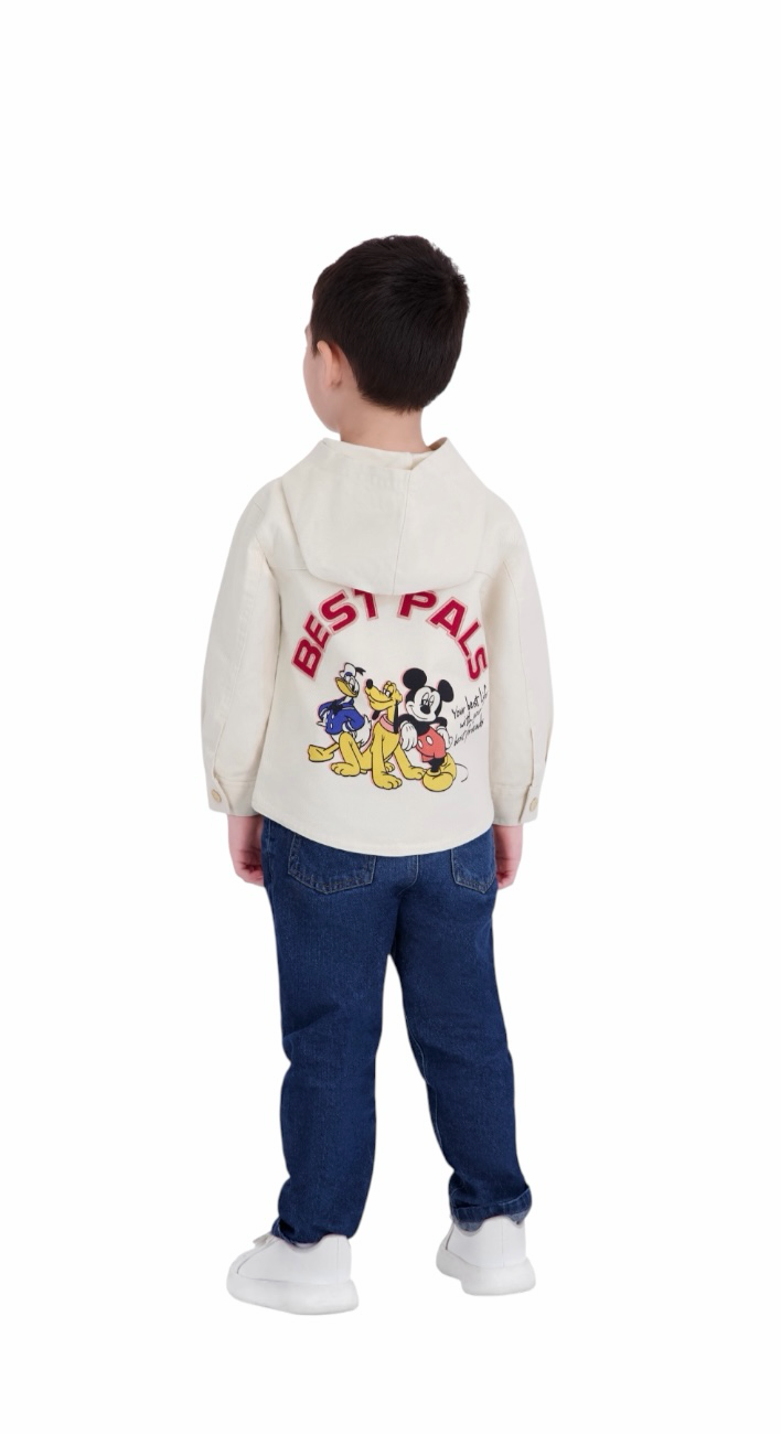 Toddler Boy Mickey Mouse Shacket