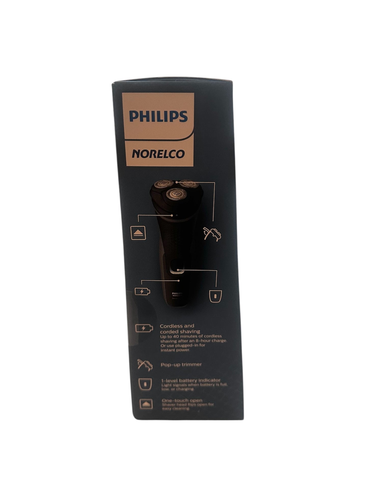Philips Norelco Shaver 2300 – Corded or Cordless Electric Shaver with Pop-Up Trimmer