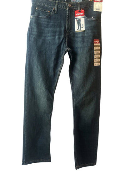 Wrangler Men’s Slim Straight Fit Jeans with Stretch