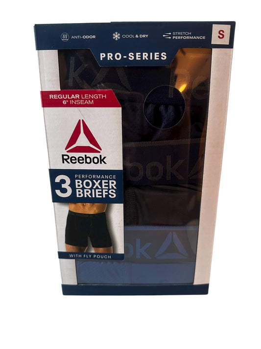 Reebok Men’s Pro Series Performance Boxer Briefs – 3 Pack