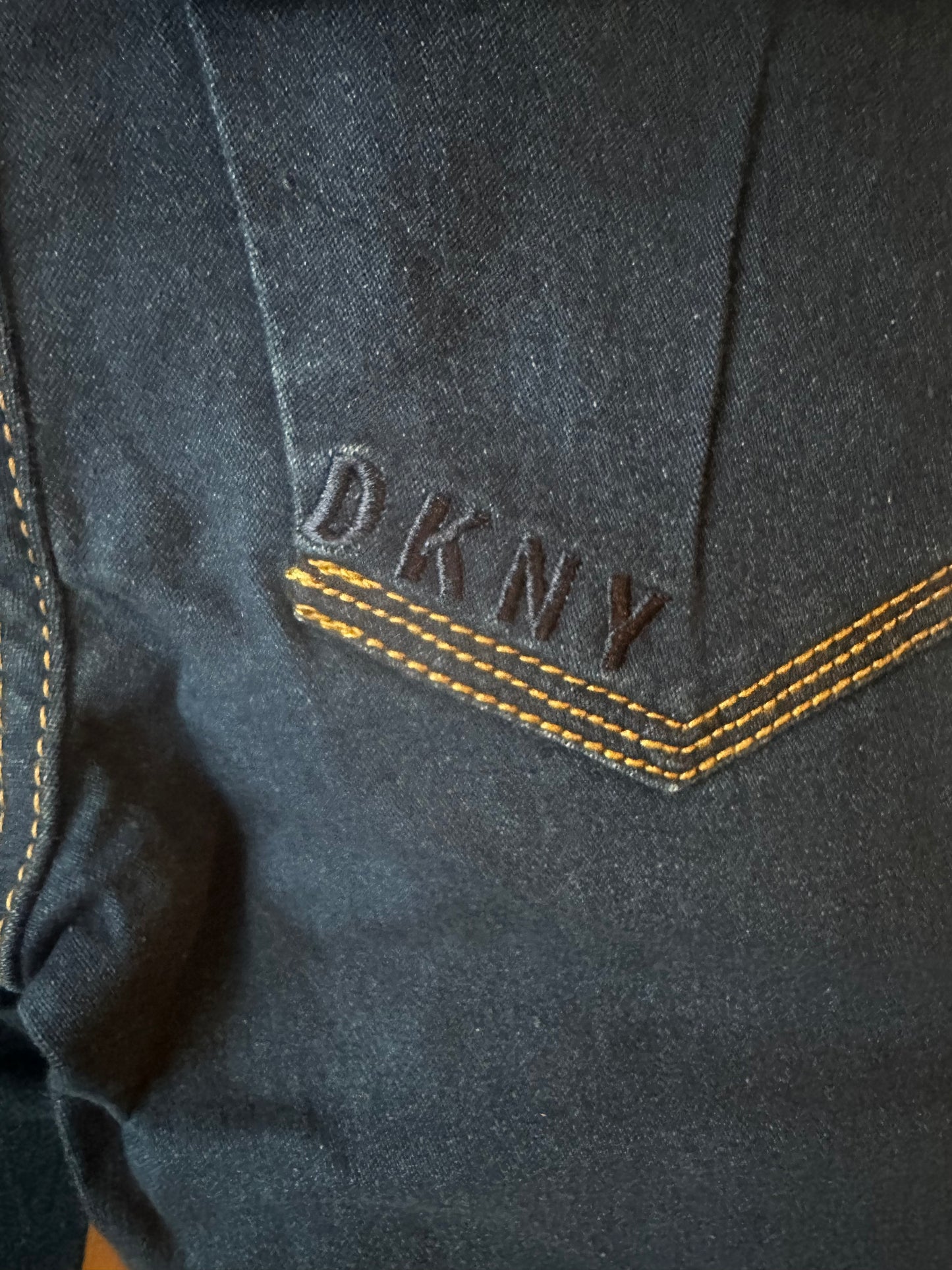 DKNY Girls Full-Length Stretch Denim Jeans – Regular Rise