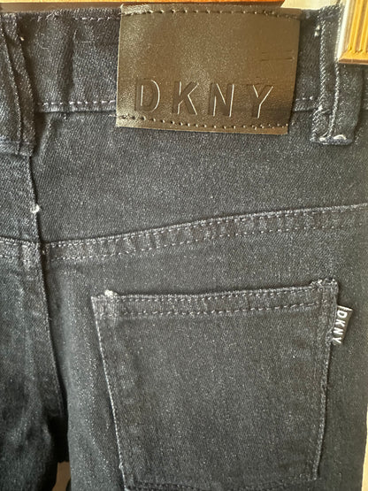 DKNY Girls Stretch Denim Jeans – Blue Depth (Style D40815D8)