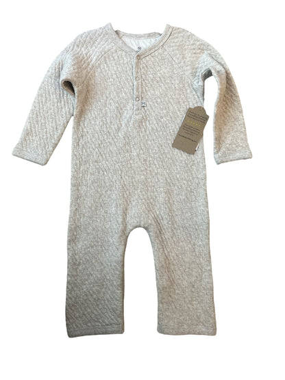 Honest Baby Organic Cotton Matelassé Coverall – Gender Neutral